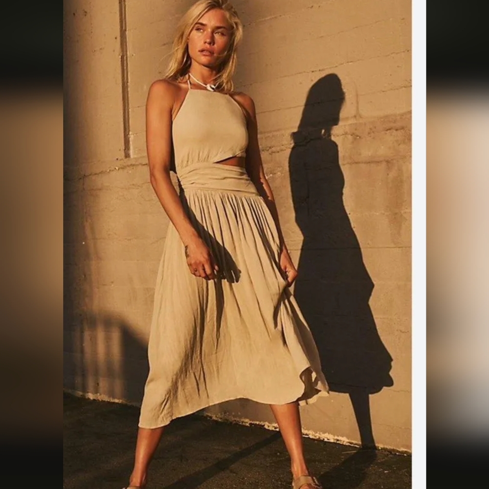 FREE PEOPLE Suki Midi Dress NWT - S/P